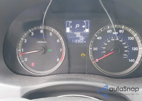 2016 Hyundai Accent Se z USA, uszkodzony, nr VIN KMHCT5AE1GU238689